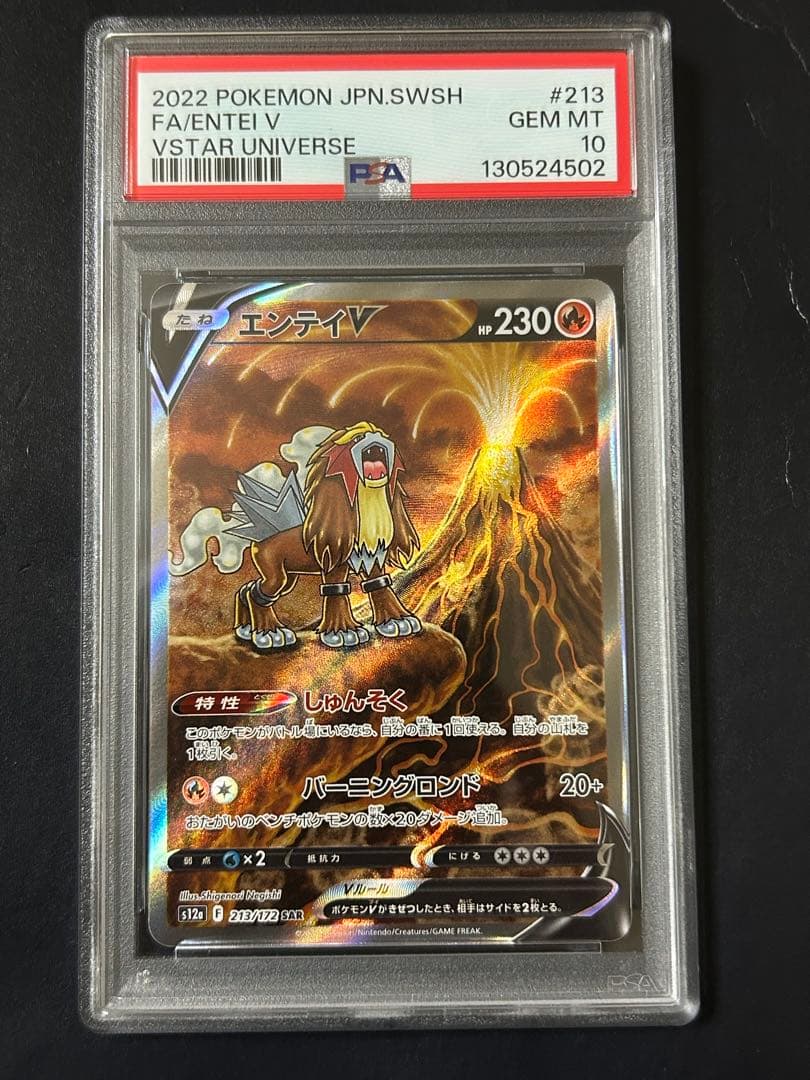 エンテイV SAR [VSTARユニバース] PSA10