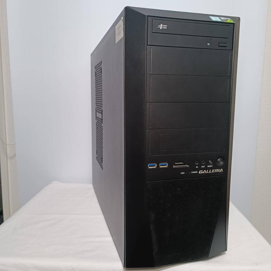 ゲーミングPC/i7 9700K/500GB/GTX1070Ti/ガレリア