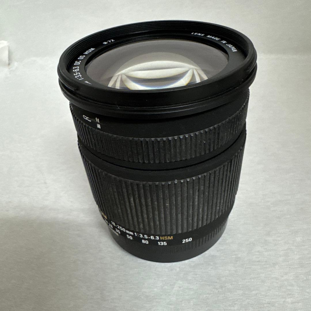 SIGMA★18-250 F3.5-6.3OS HSM★MCプロテクター付き