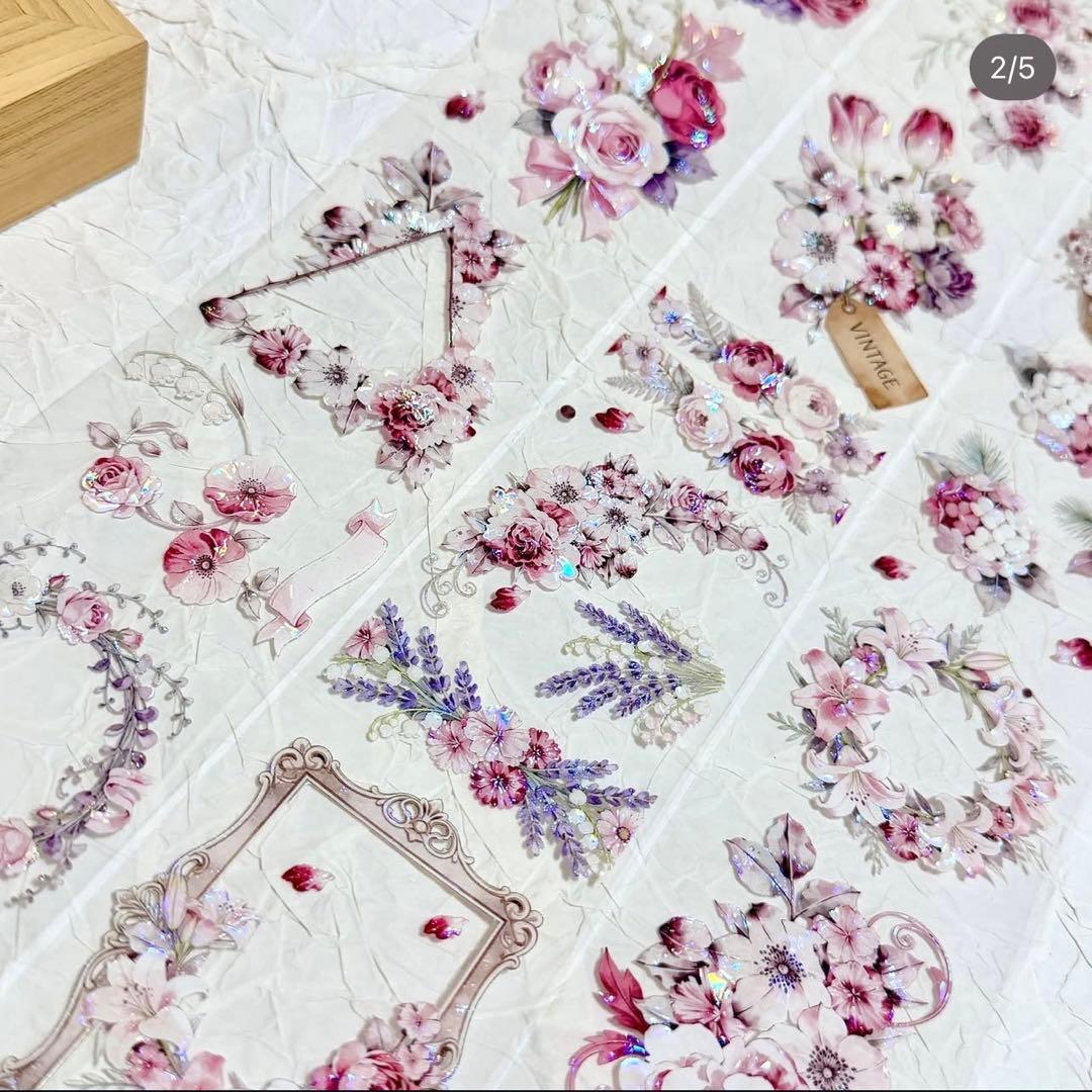 Pink melody 海外マステ 切り売り