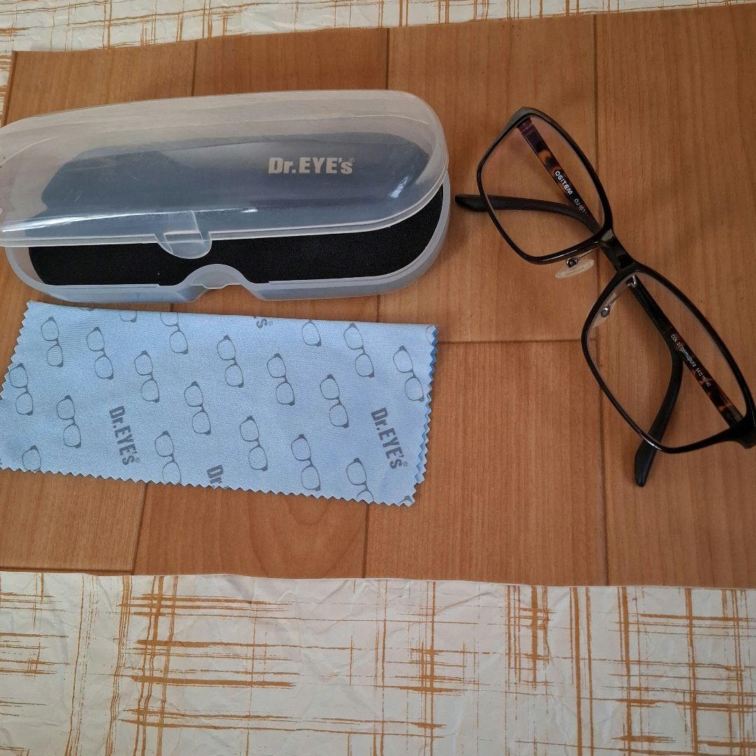 Dr.EYE's 老眼鏡 べっ甲柄 ケース付き