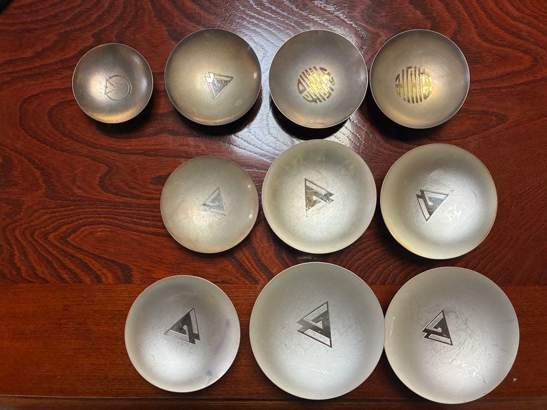 総重量751g 純銀製銀杯　刻印あり　共箱あり