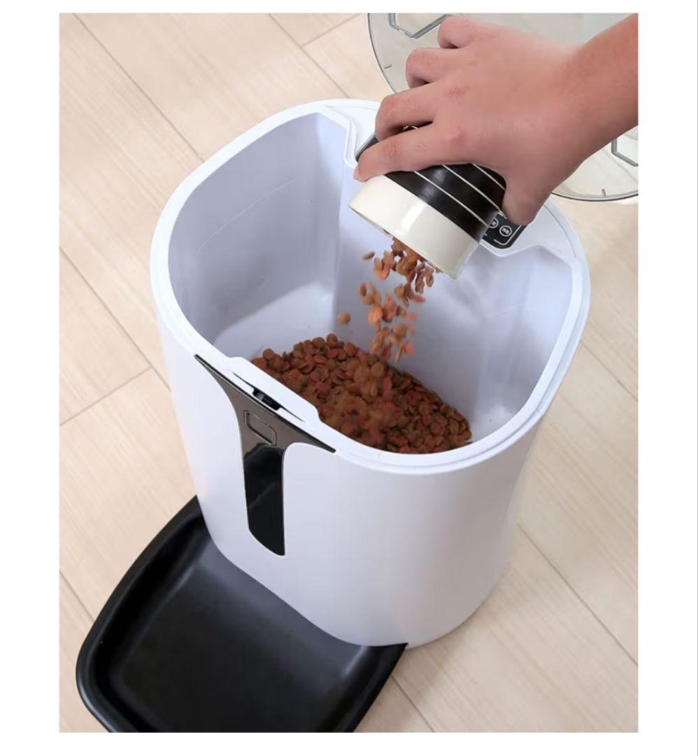 【新品未開封】自動給餌器 6L 音声録音機能付き