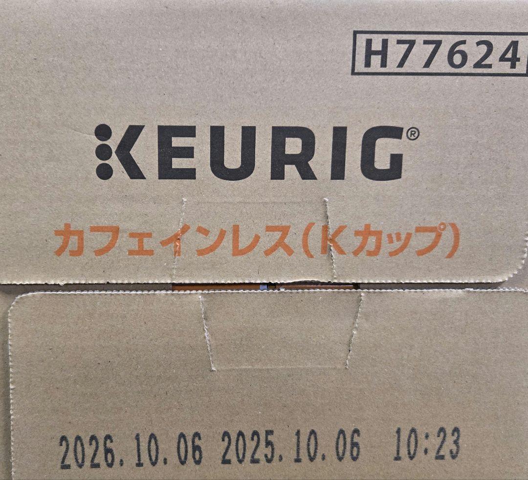 超お得商品～キューリグkカップ　カフェインレス　10箱セット