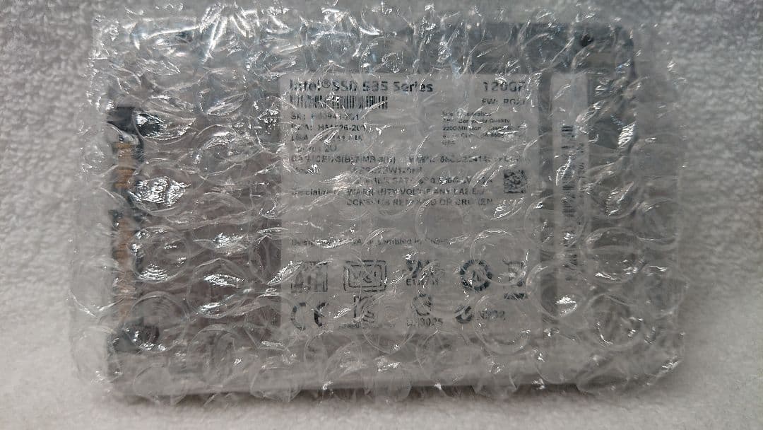 Intel製 中古良品SSD(MLC) 535 Series 120GB