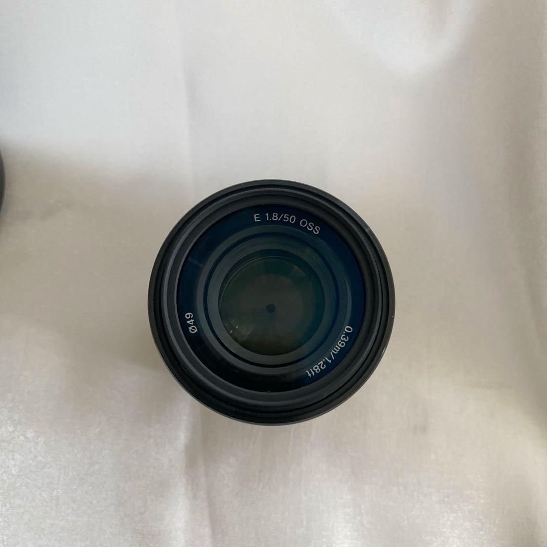 【美品】SEL50F18 ブラック フード付 SONY Eマウント 単焦点