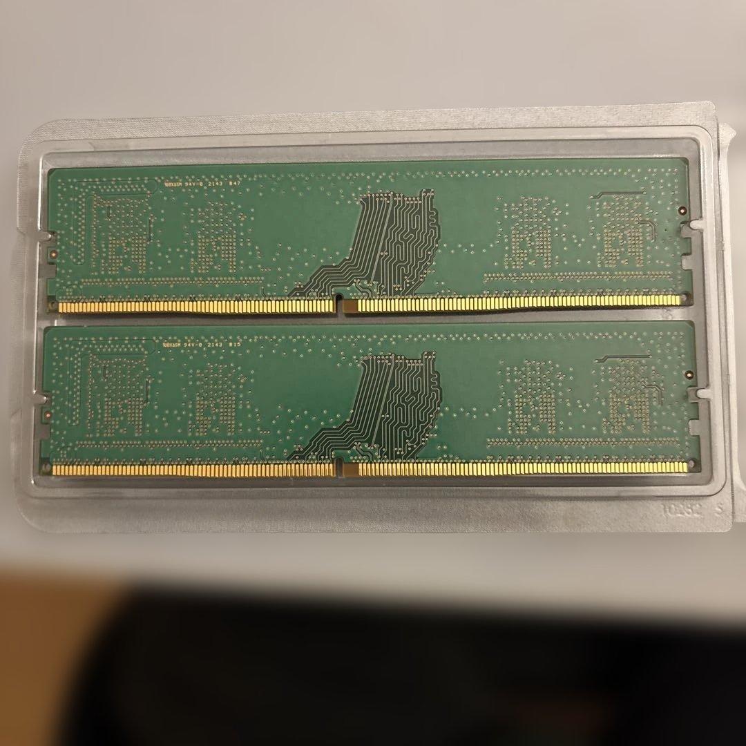 Samsung DDR4 8GB メモリ 2枚セット
