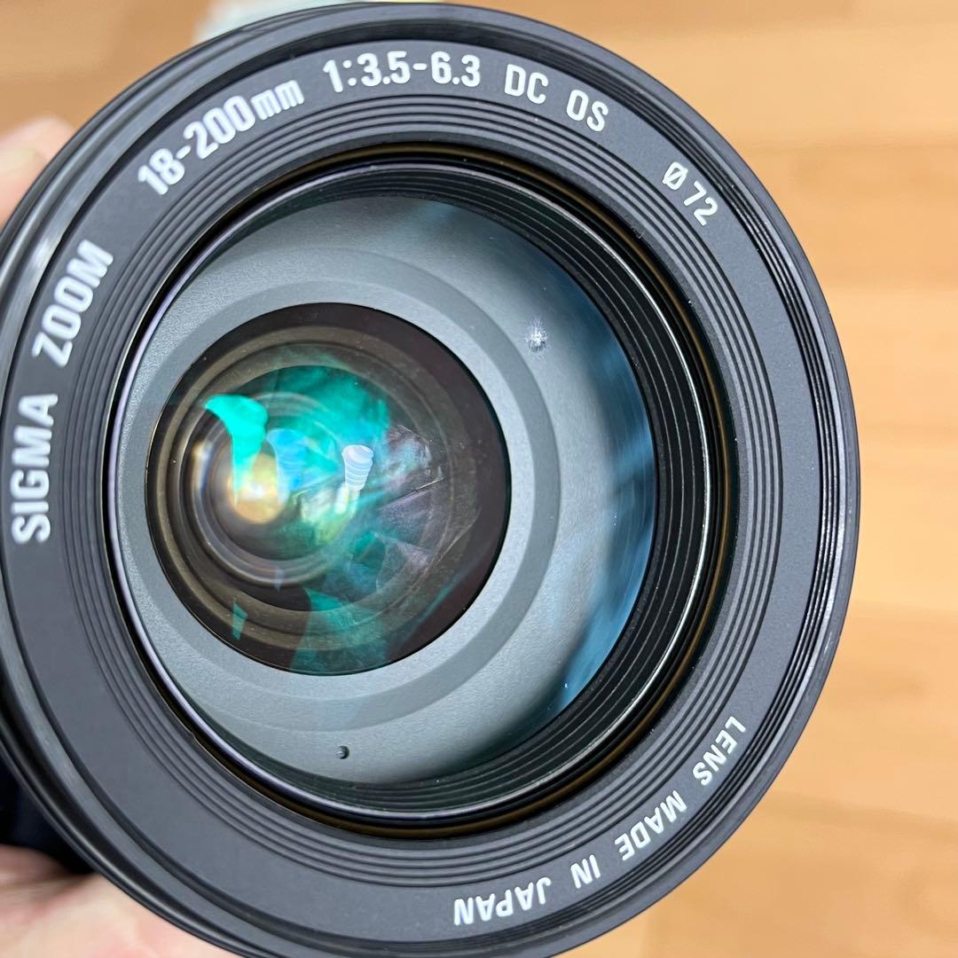 【良品】SIGMA 18-200mm F3.5-6.3 DC OS Canon用