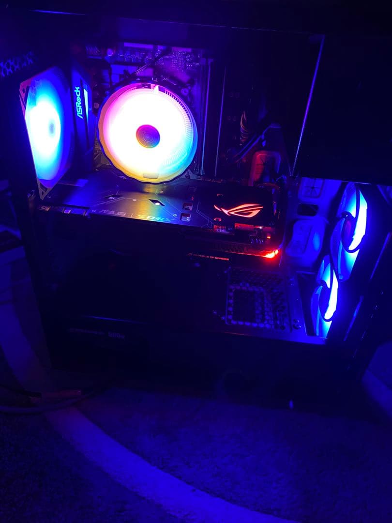 ゲーミングPC core i7 GTX1060 ケース変更