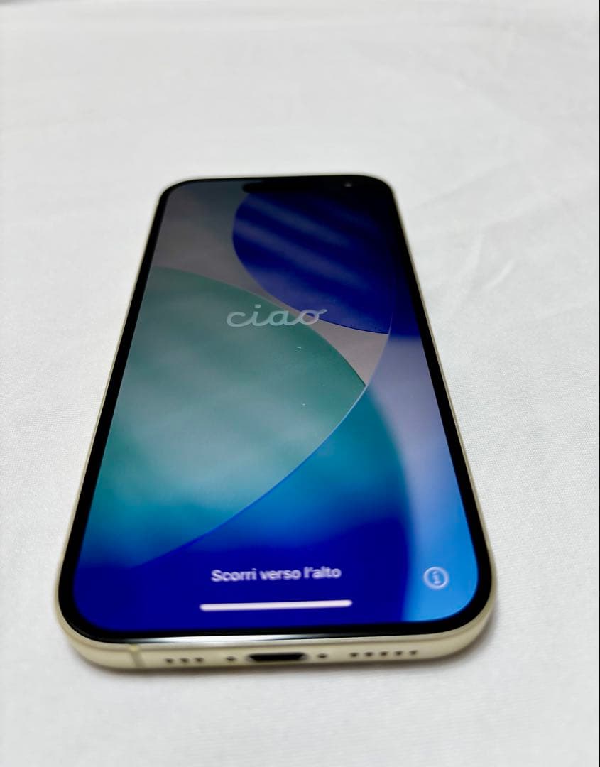 【美品】Apple iPhone 15 イエロー※箱なし 本体のみ