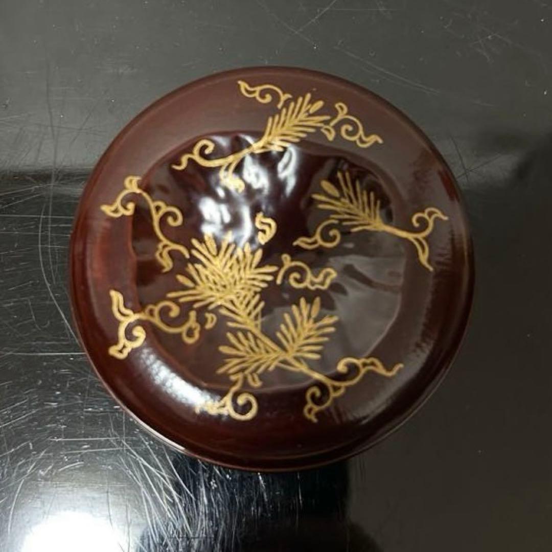 松唐草蒔絵竹香合　茶道具懐石茶箱鵬雲斎坐忘斎淡々斎即中斎茶碗棗茶杓水指而妙斎