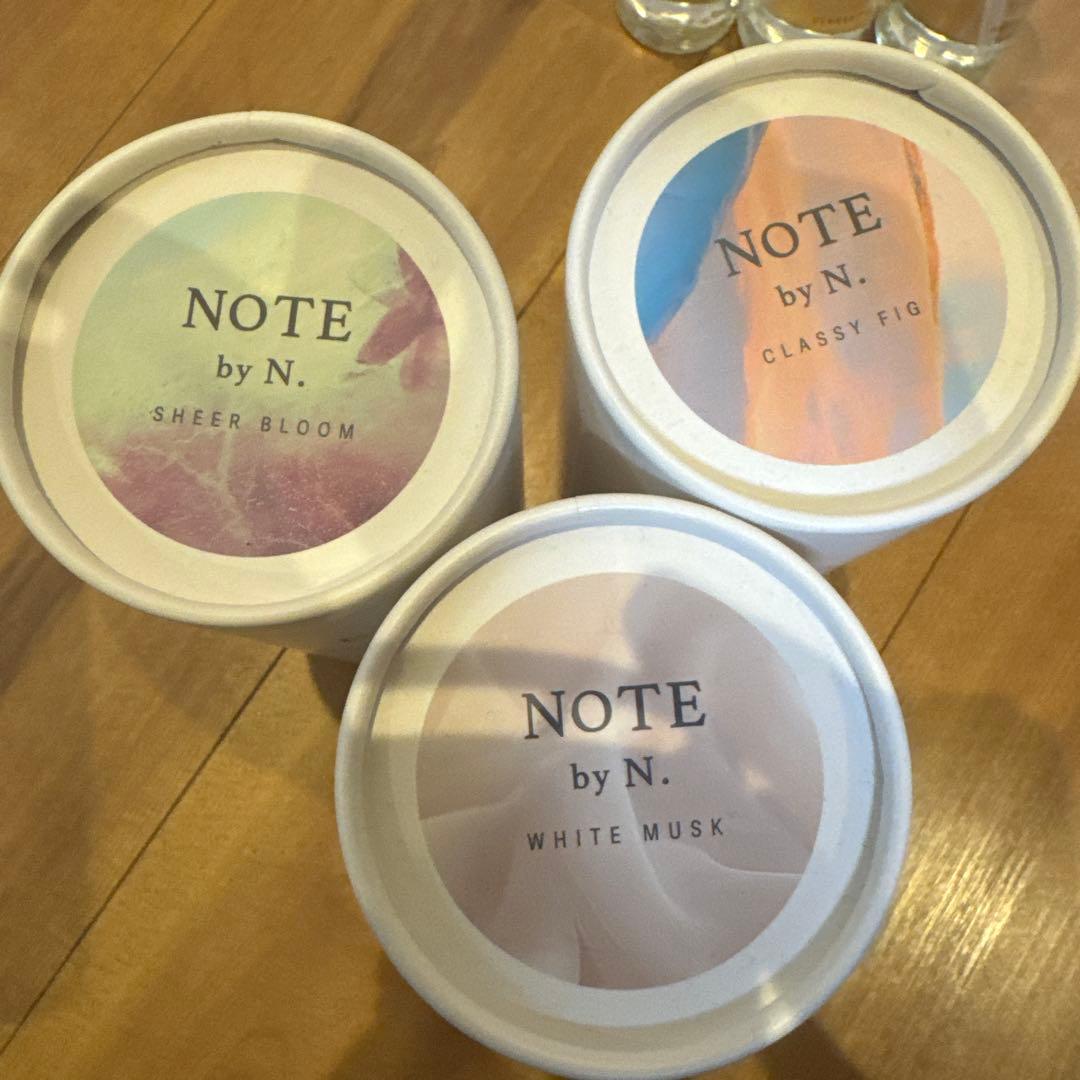 箱無し❗️ NOTE by N. 3本セット　ノートバイエヌドット