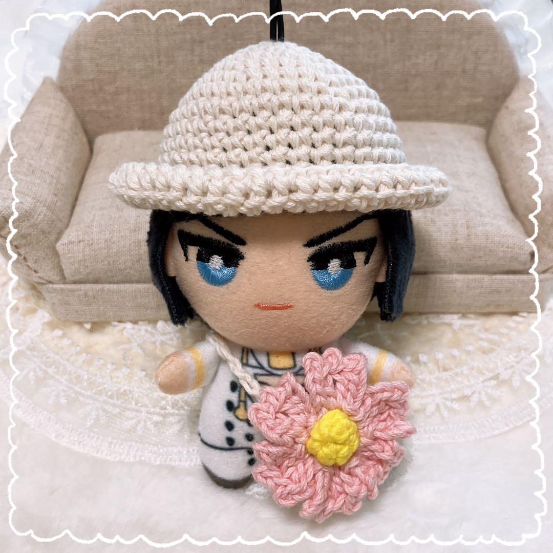 10㎝ ちびぐるみ　ぬい服　編み物　着ぐるみ　ぬいぐるみ　帽子　コスモスバッグ