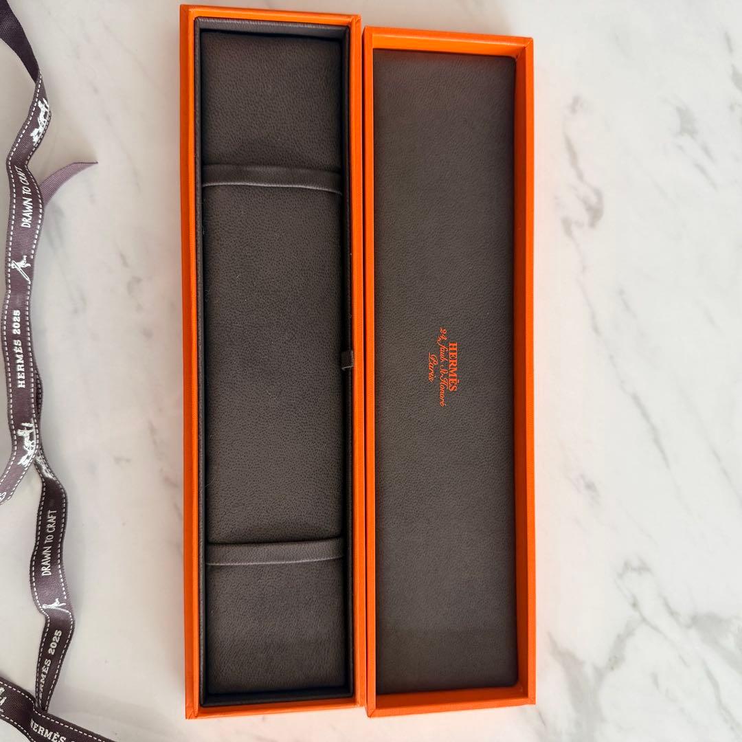 HERMES オレンジ ギフトボックス 二段式