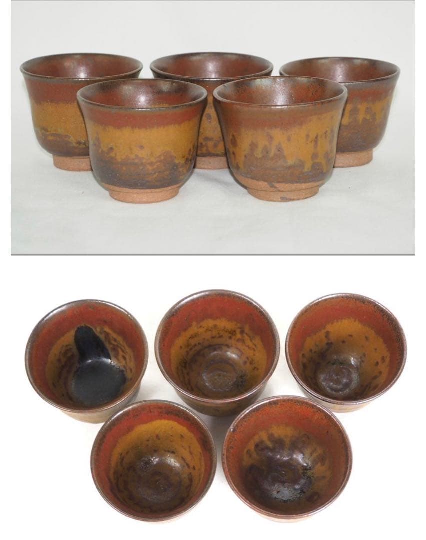 送料無料 未使用　白石焼　瀧水作　茶器セット　煎茶器