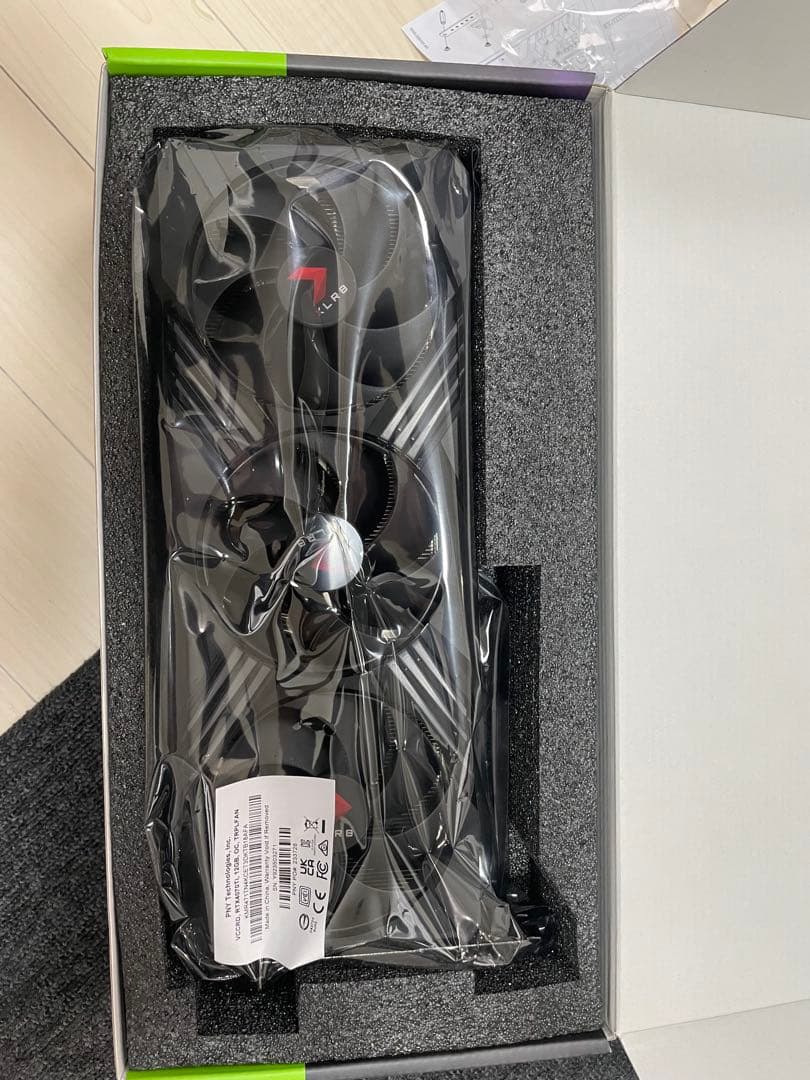 PNY GEFORCE RTX 4070 Ti 12GB OCモデル