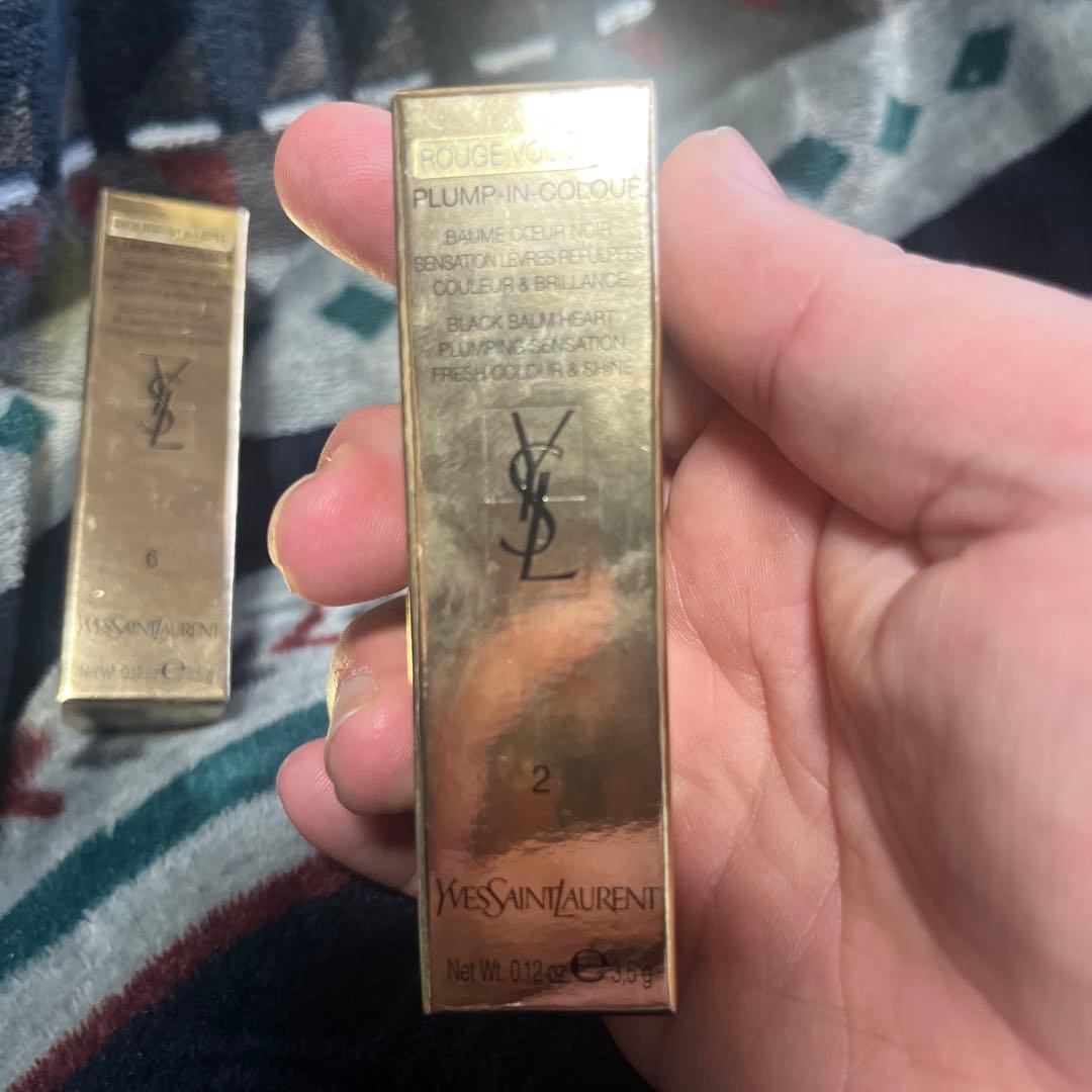 YSL ルージュヴォリュプテプランプインカラー2.4.6の3本セット